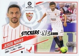 Sticker Jesús Navas (6) - Liga Spagnola 2022-2023 n. 496 - Panini