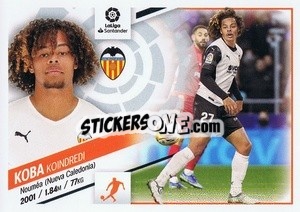 Sticker Koba (15) - Liga Spagnola 2022-2023 n. 536 - Panini