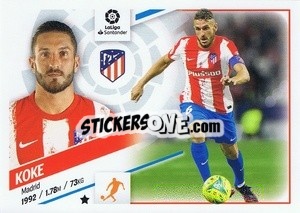 Sticker Koke (12) - Liga Spagnola 2022-2023 - Panini