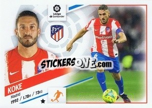 Sticker Koke (12) - Liga Spagnola 2022-2023 n. 83 - Panini