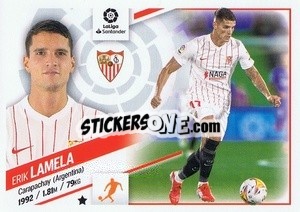 Figurina Lamela (12) - Liga Spagnola 2022-2023 - Panini