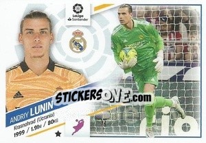 Sticker Lunin (4) - Liga Spagnola 2022-2023 n. 344 - Panini