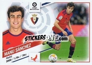 Sticker Manu Sánchez (10) - Liga Spagnola 2022-2023 n. 411 - Panini