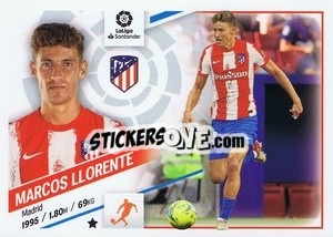 Cromo Marcos Llorente (11) - Liga Spagnola 2022-2023 - Panini