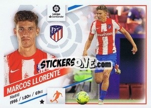 Sticker Marcos Llorente (11) - Liga Spagnola 2022-2023 n. 82 - Panini