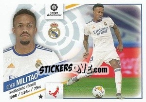 Sticker Militao (7) - Liga Spagnola 2022-2023 n. 347 - Panini