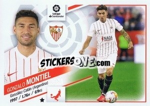 Sticker Montiel (5) - Liga Spagnola 2022-2023 n. 495 - Panini