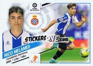 Figurina Nico Melamed (16) - Liga Spagnola 2022-2023 - Panini