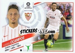 Figurina Ocampos (17) - Liga Spagnola 2022-2023 - Panini