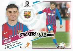 Sticker Pedri (15) - Liga Spagnola 2022-2023 n. 115 - Panini