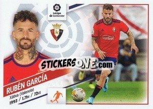 Sticker Rubén García (16) - Liga Spagnola 2022-2023 n. 417 - Panini
