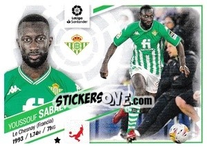 Sticker Sabaly (5) - Liga Spagnola 2022-2023 n. 135 - Panini