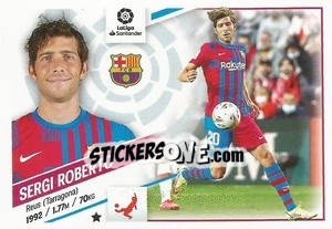 Cromo Sergi Roberto (6) - Liga Spagnola 2022-2023 - Panini