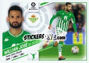 Figurina Willian José (20) - Liga Spagnola 2022-2023 - Panini