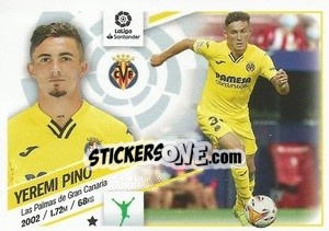 Sticker Yeremi Pino (20) - Liga Spagnola 2022-2023 - Panini