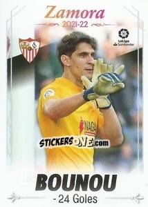 Sticker Zamora-Bounou - Sevilla FC (9) - Liga Spagnola 2022-2023 n. 619 - Panini