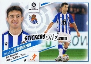 Sticker Zubimendi (11) - Liga Spagnola 2022-2023 n. 472 - Panini