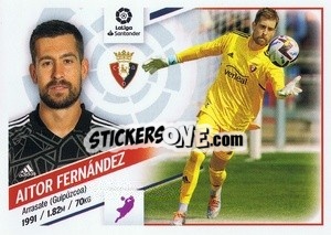 Sticker Aitor Fernández (4BIS) - Liga Spagnola 2022-2023 - Panini