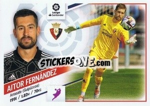 Sticker Aitor Fernández (4BIS) - Liga Spagnola 2022-2023 n. 423 - Panini