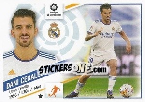Sticker Dani Ceballos (10BIS) - Liga Spagnola 2022-2023 - Panini