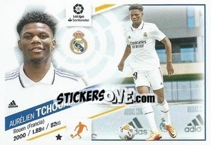 Sticker №1 Tchouaméni (Real Madrid) - Liga Spagnola 2022-2023 - Panini