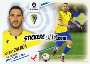 Sticker №10 Zaldúa (Cádiz CF) - Liga Spagnola 2022-2023 - Panini