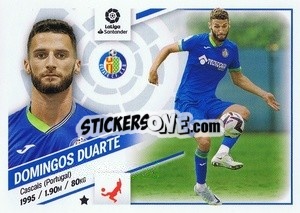 Sticker №20 Domingos Duarte (Getafe CF) - Liga Spagnola 2022-2023 - Panini