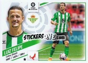Sticker №22 Luiz Felipe (Real Betis) - Liga Spagnola 2022-2023 - Panini