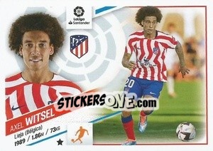 Sticker №24 Witsel (Atlético de Madrid) - Liga Spagnola 2022-2023 n. 704 - Panini