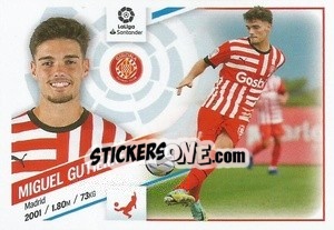 Sticker №27 Miguel Gutiérrez (Girona FC) - Liga Spagnola 2022-2023 - Panini
