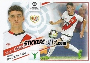 Sticker №28 Camello (Rayo Vallecano) - Liga Spagnola 2022-2023 - Panini