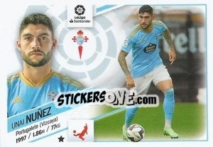 Cromo №29 Nuñez (Celta de Vigo) - Liga Spagnola 2022-2023 - Panini