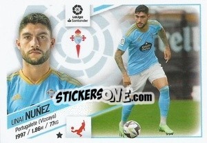 Sticker №29 Nuñez (Celta de Vigo) - Liga Spagnola 2022-2023 n. 709 - Panini