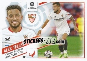 Sticker №30 Alex Telles (Sevilla FC) - Liga Spagnola 2022-2023 n. 710 - Panini