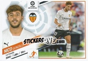 Figurina №31 Nico (Valencia CF) - Liga Spagnola 2022-2023 - Panini