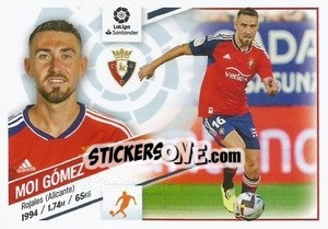 Sticker №38 Moi Gómez (CA Osasuna) - Liga Spagnola 2022-2023 n. 718 - Panini