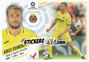 Sticker №39 Kiko Femenía (Villarreal CF)