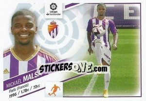 Sticker №40 Malsa (Real Valladolid CF) - Liga Spagnola 2022-2023 - Panini