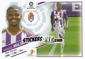 Sticker №40 Malsa (Real Valladolid CF) - Liga Spagnola 2022-2023 n. 720 - Panini