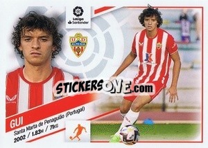 Sticker №5 Gui (UD Almería) - Liga Spagnola 2022-2023 - Panini