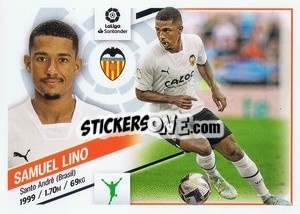 Sticker Samuel Lino (17BIS) - Liga Spagnola 2022-2023 - Panini