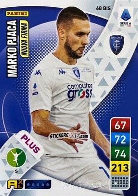 Sticker Marko Pjaca - Calciatori 2022-2023. Adrenalyn XL n. 68BIS - Panini