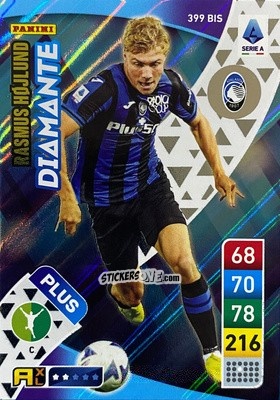 Sticker Rasmus Hojlund - Calciatori 2022-2023. Adrenalyn XL n. 399BIS - Panini