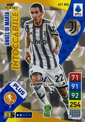 Sticker Angel Di Maria - Calciatori 2022-2023. Adrenalyn XL n. 421BIS - Panini