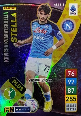 Sticker Khvicha Kvaratskhelia - Calciatori 2022-2023. Adrenalyn XL n. 456BIS - Panini