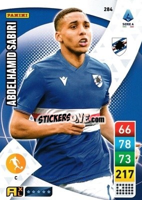 Sticker Abdelhamid Sabiri - Calciatori 2022-2023. Adrenalyn XL n. 284 - Panini