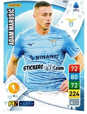 Cromo Adam Marušić - Calciatori 2022-2023. Adrenalyn XL - Panini