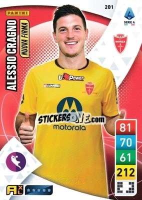 Cromo Alessio Cragno - Calciatori 2022-2023. Adrenalyn XL - Panini