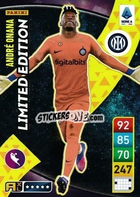 Sticker André Onana - Calciatori 2022-2023. Adrenalyn XL n. LE-AO - Panini