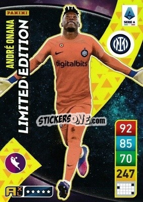 Figurina André Onana - Calciatori 2022-2023. Adrenalyn XL - Panini